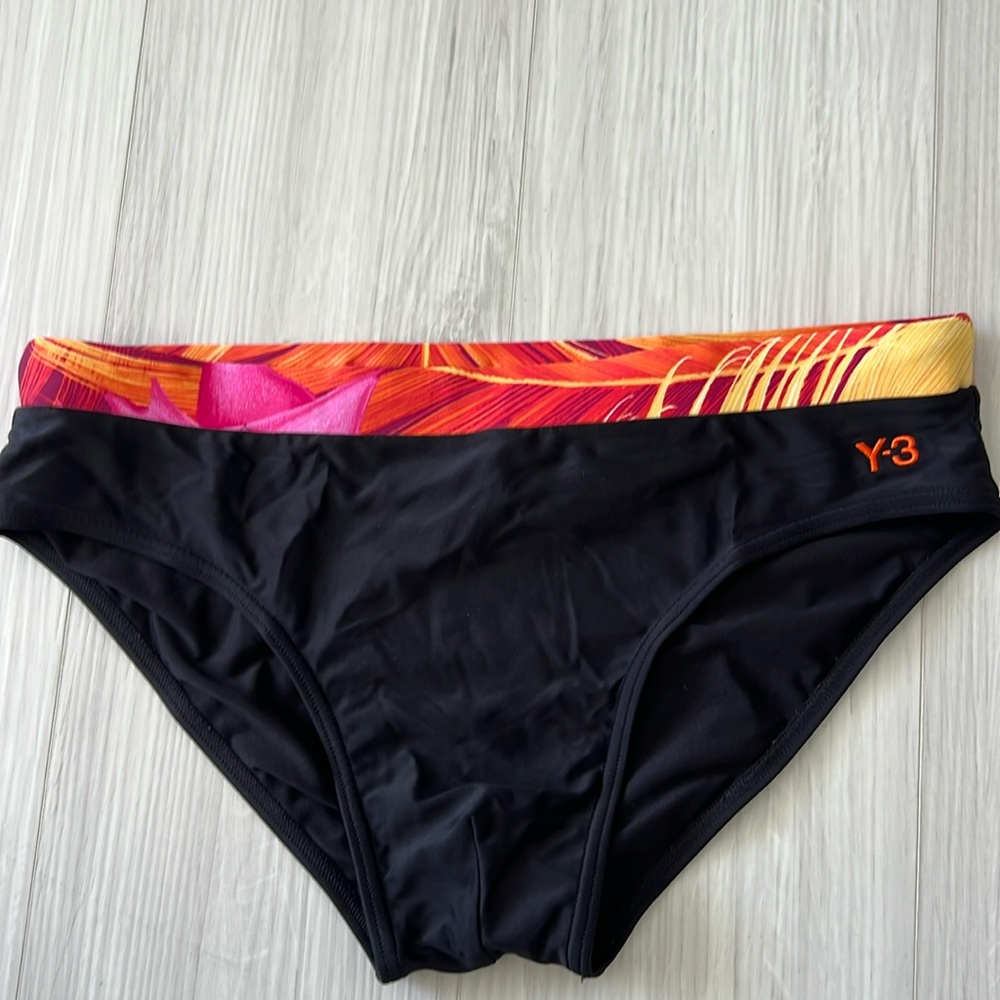Y3 black swim bikini